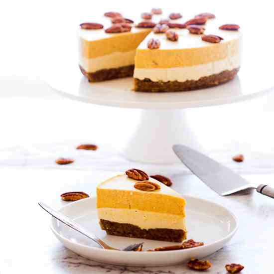 Pumpkin Pie and Maple Cream Cheesecake