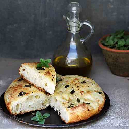 Roasted Garlic Focaccia