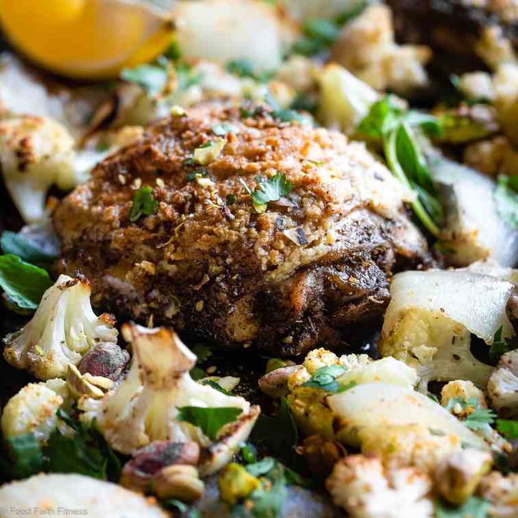 Sheet Pan Za'atar Chicken Thighs