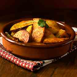 Spicie Roasted Potatoes (Vegan)