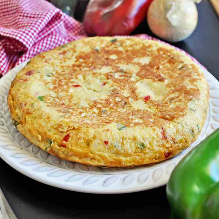 The Famous Spanish Tortilla Paisana Omelet