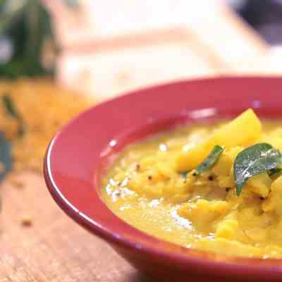 How to make Raw Mango Dal