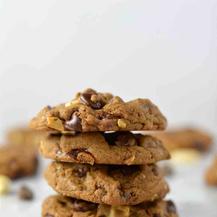 Mocha Cashew Cookies