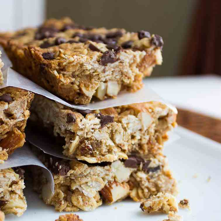 Super Nutty Granola Bars