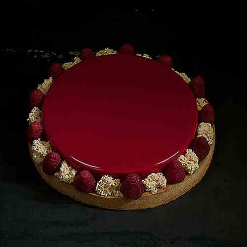 Raspberries red Passion tart