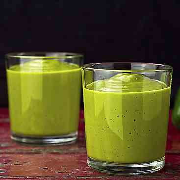 Green Smoothie with Avocado