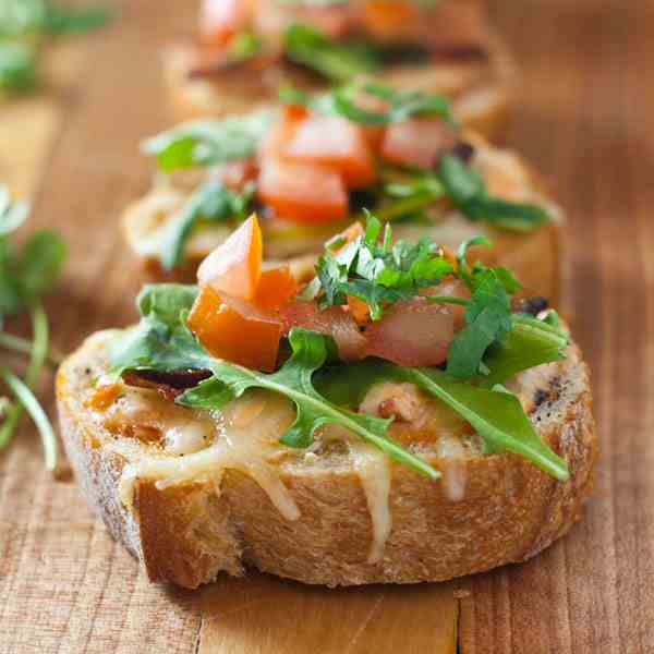 Southwest BLT Crostinis