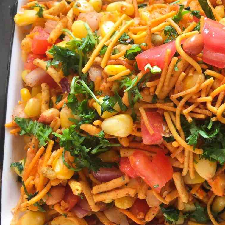 Corn Chaat Recipe