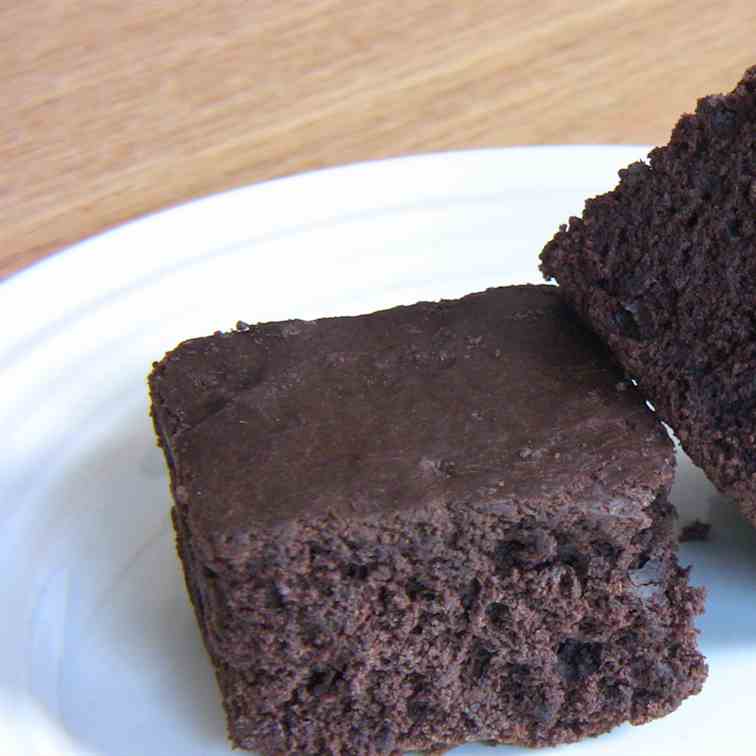 Rich and Dense Dark Chocolate Brownies