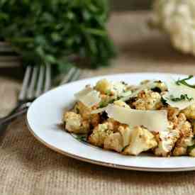 Roasted Cauliflower Salad