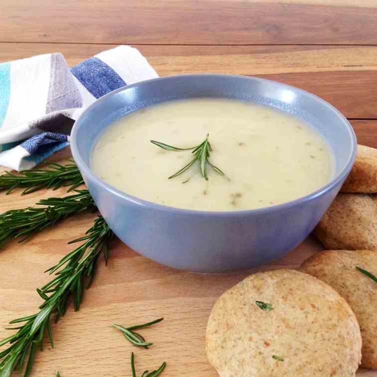 Asparagus Rosemary Soup