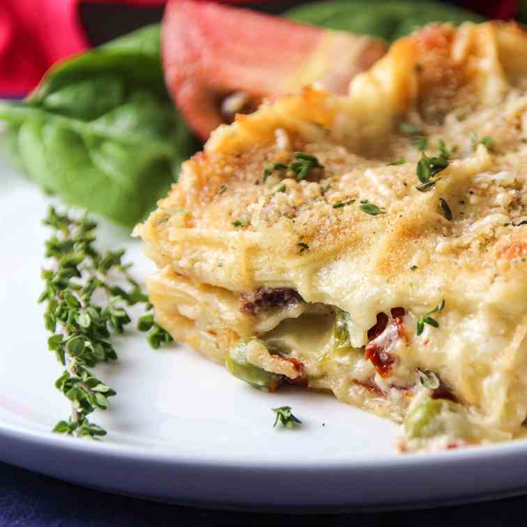 Mac-n-Cheese Lasagna
