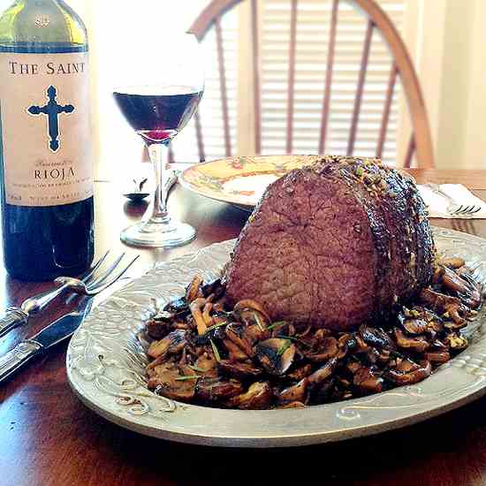 Rosemary - Garlic Crusted Beef