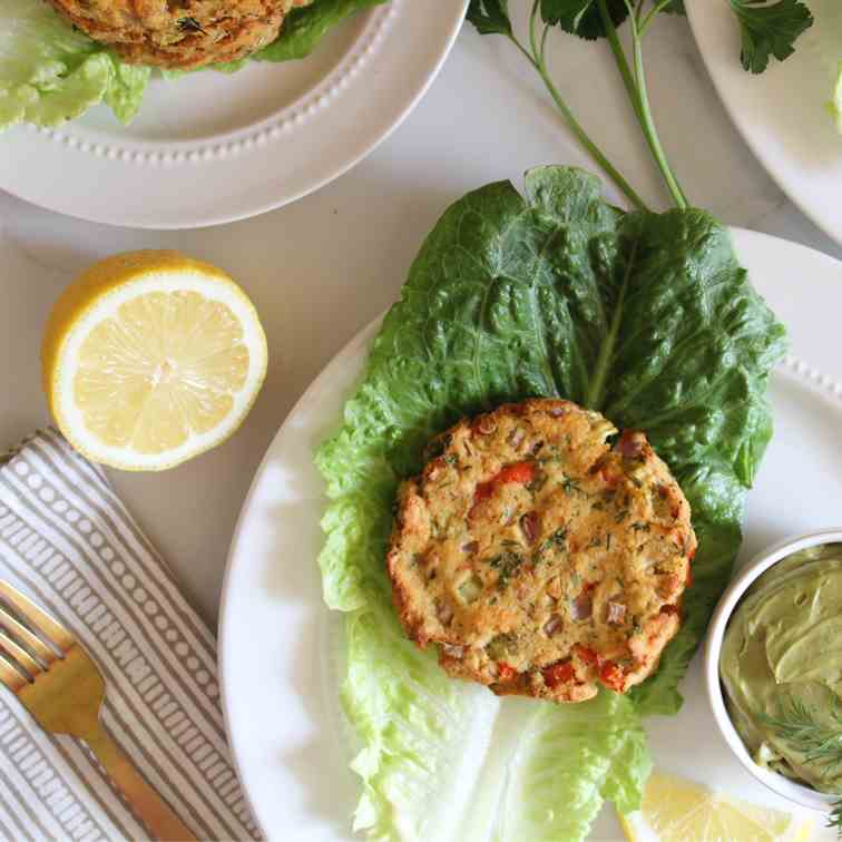 Gluten free Salmon Cakes