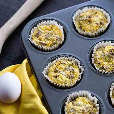 egg & turkey muffins