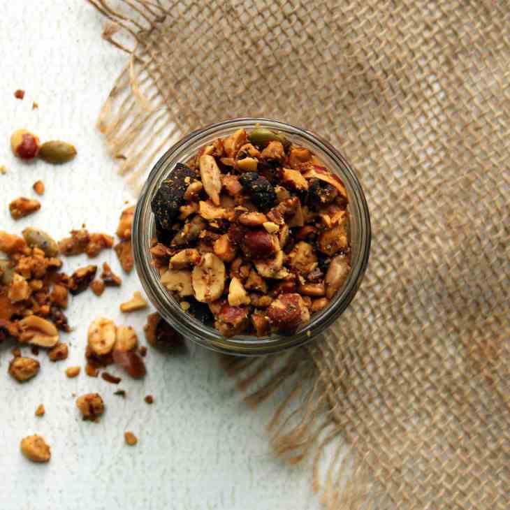 Coconut Oil Keto Granola Recipe