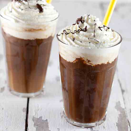 Iced coffee