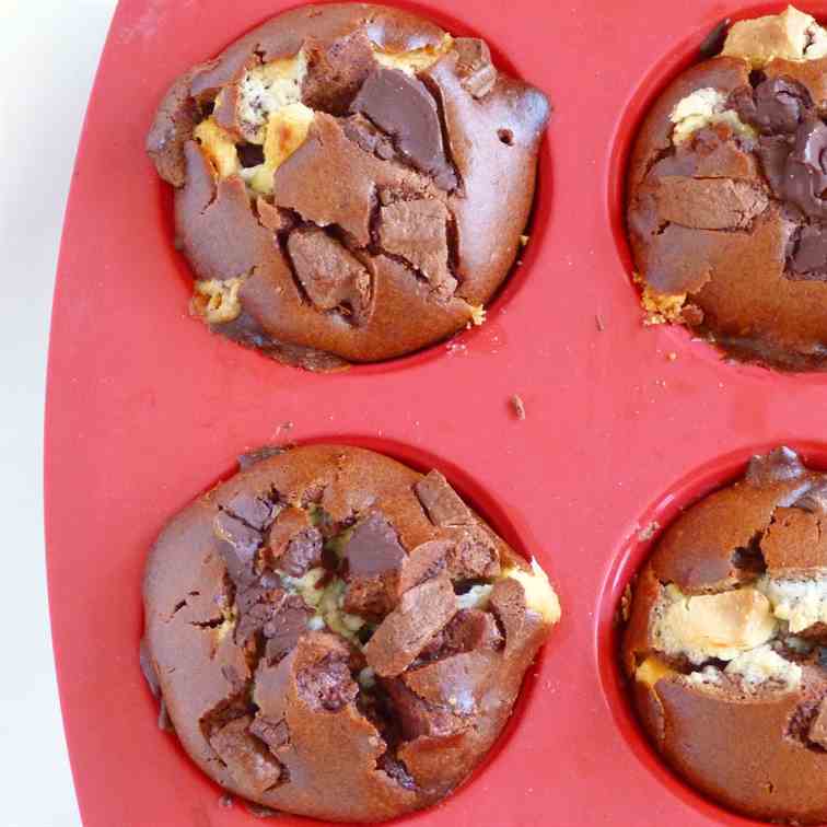 Triple Chocolate Muffins.