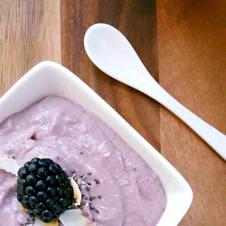 Blackberry pudding