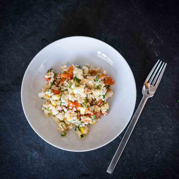 Cauliflower Tabouli (Tabbouleh) Salad