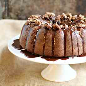 Chocolate Hazelnut Candy Bundt