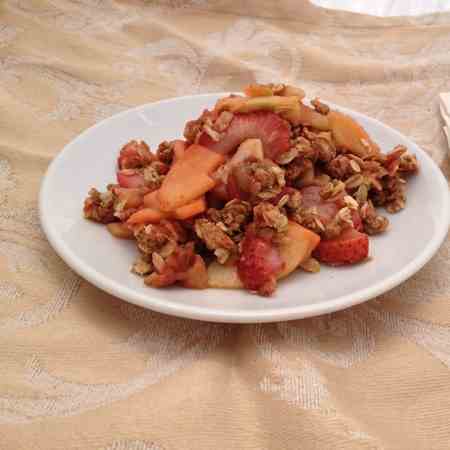 Strawberry Apple Crisp