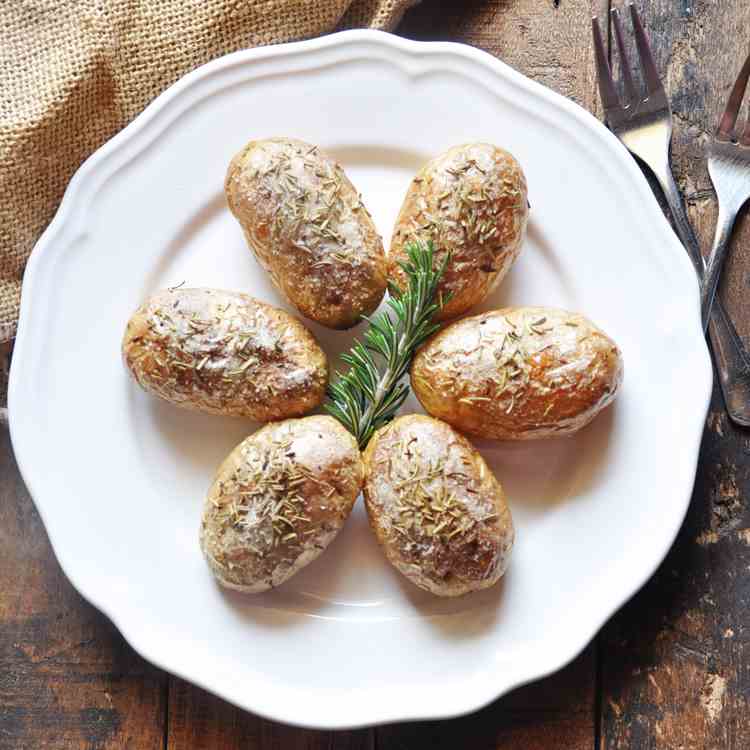 Oven Roasted Baby Potatoes