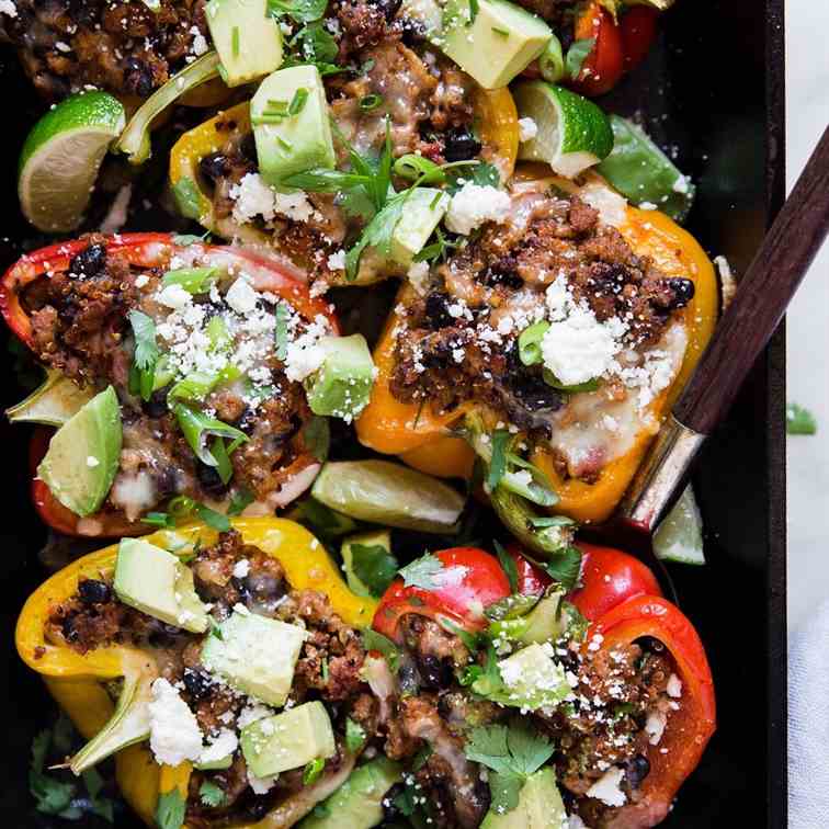 Turkey Stuffed Peppers