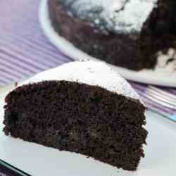 Chocolate and zucchini cake