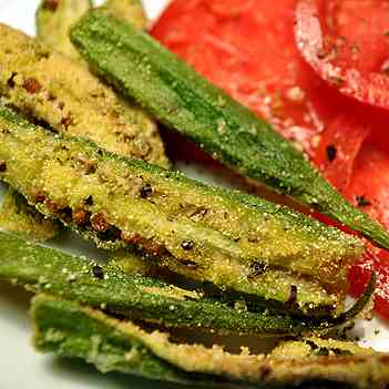 Fresh Fried Okra