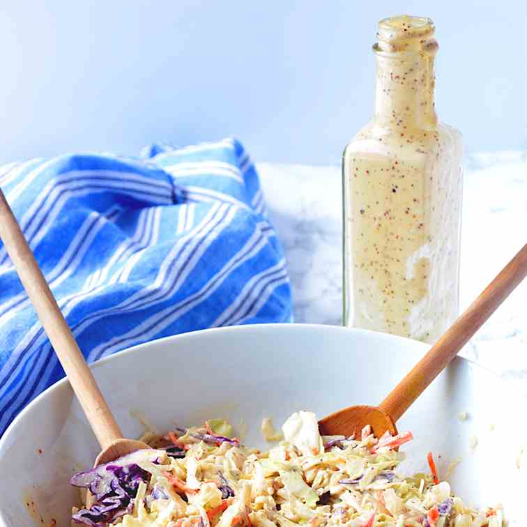 Creamy Vegan Coleslaw