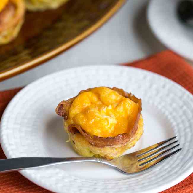 Low Carb Egg Muffins With Bacon