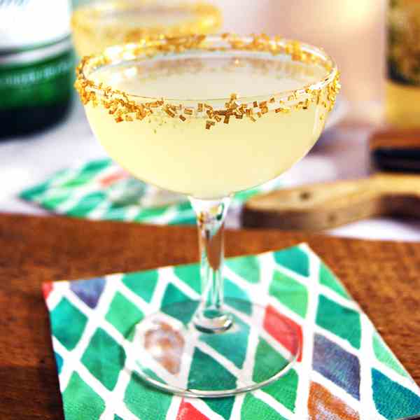 The Resolution- A Prosecco Cocktail