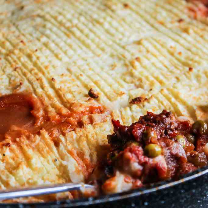 Rustic Skillet Shepherd's Pie