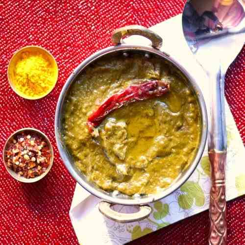 Curried Mustard Greens (Sarson Ka Saag)