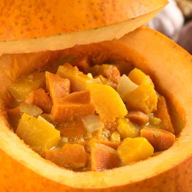 Thai Pumpkin - Sweet Potato Yellow Curry