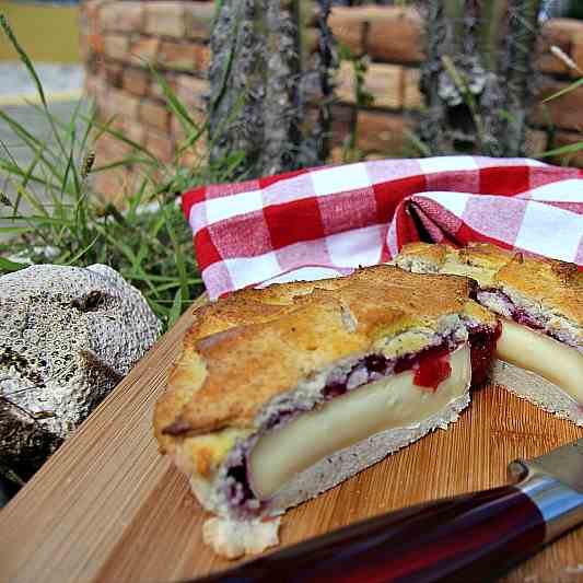 Camembert Cranberry Pie