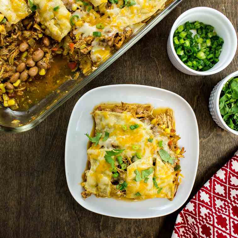 Chicken Tortilla Bake