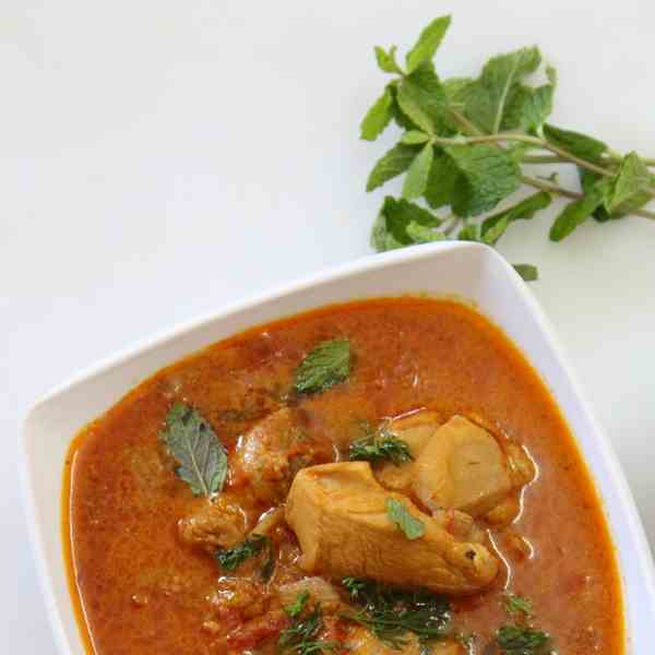 Chicken Curry Without Coconut Milk