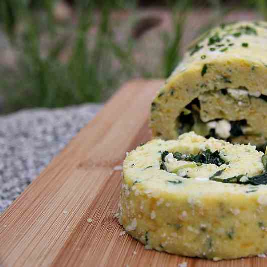 Savoury Cheese Roulade