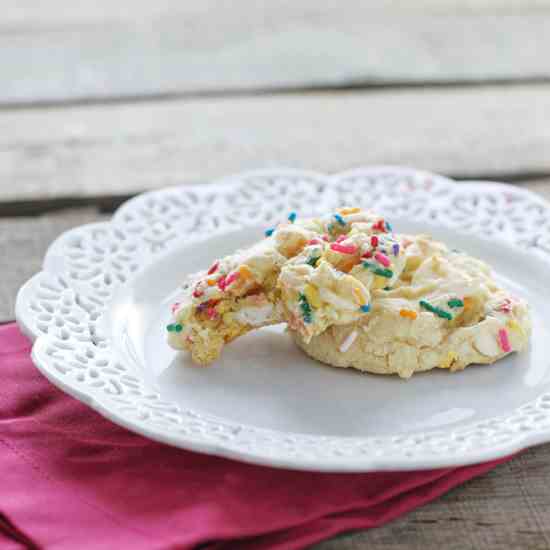 Cake Batter Cookies