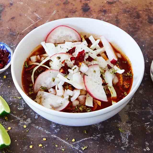 Red Pork Pozole