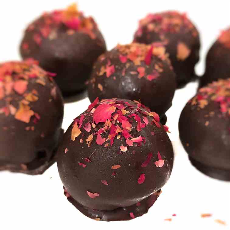Chocolate Cranberry Bliss Balls