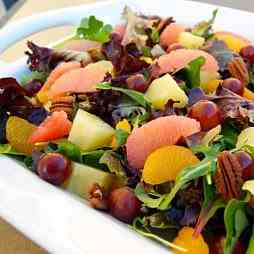 Citrus Salad and Mixed Greens