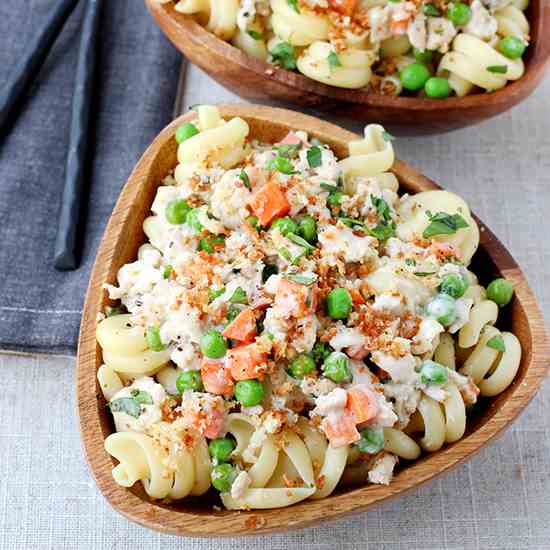 Pasta with Creamy Turkey Bolognese