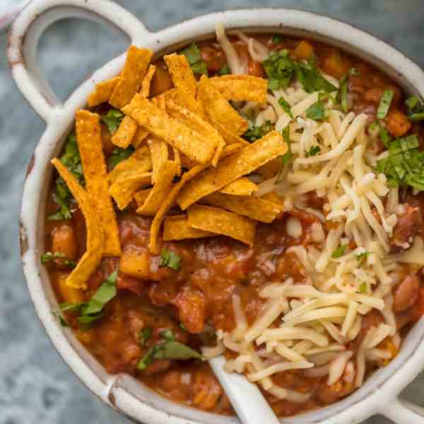 Really Good Vegetarian Chili