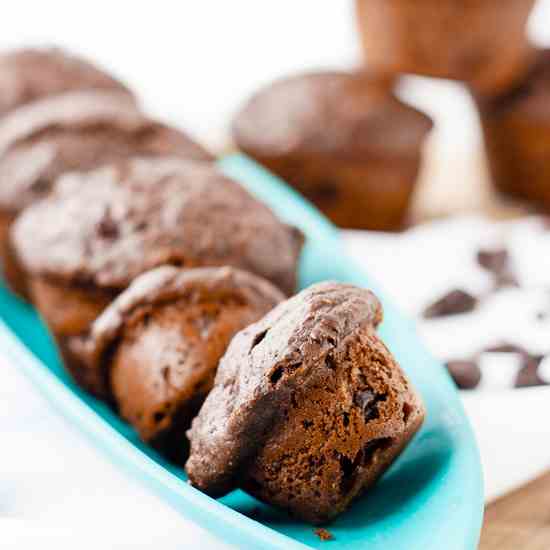 Healthy Chocolate Muffins