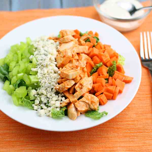 Buffalo Chicken Chopped Salad