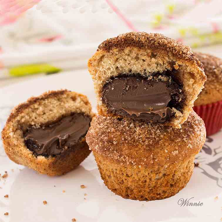 Chocolate filled Muffins