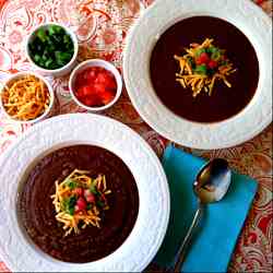 Vegan Black Bean Soup